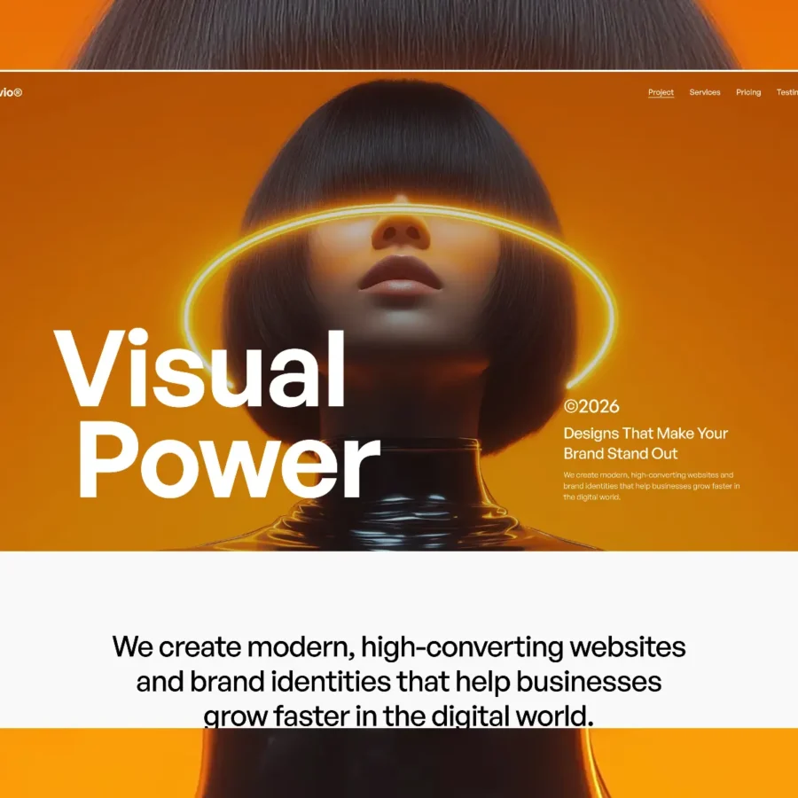 Nexvio — Creative Portfolio Agency Template — Ismail Hossain Framer Template
