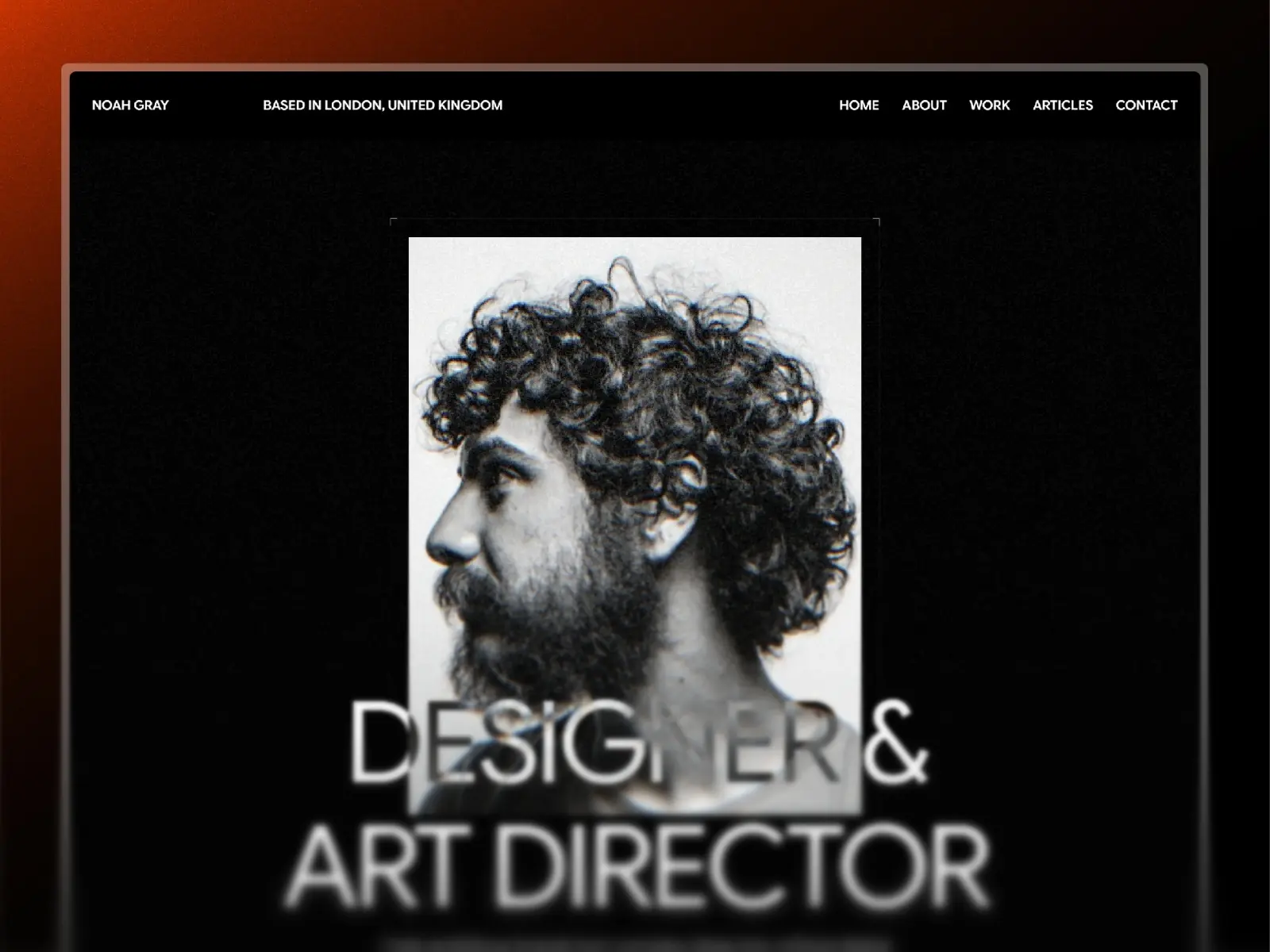NoahGray+ — Modern Premium Portfolio Template — Masood Ahmad Framer Template