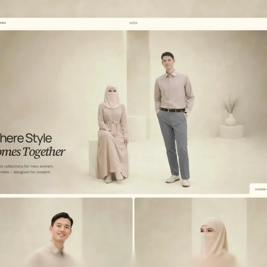 Noéa — A Conversion-First Ecommerce Templ — Snowy Atiq Framer Template