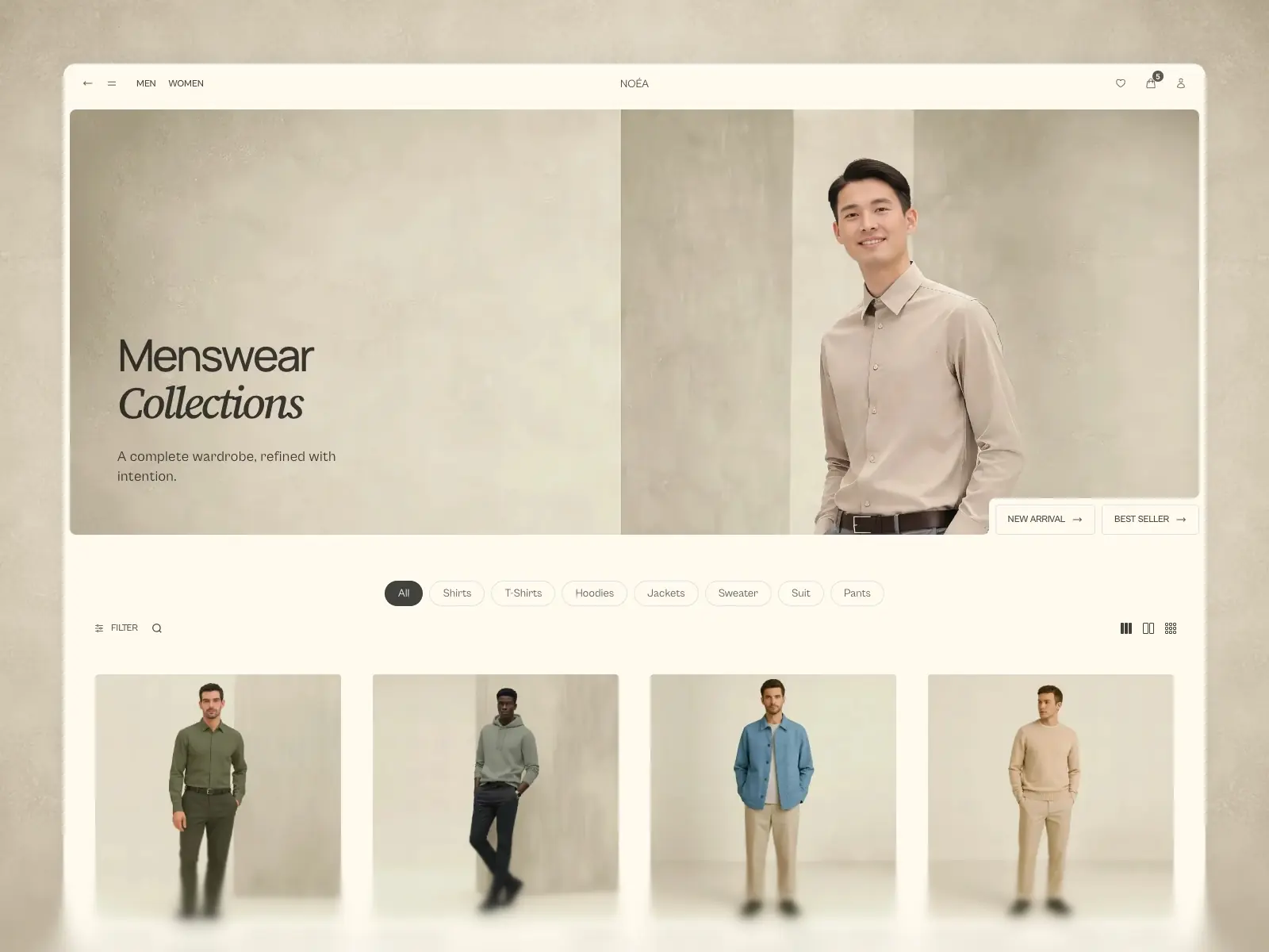 Noéa — A Conversion-First Ecommerce Templ