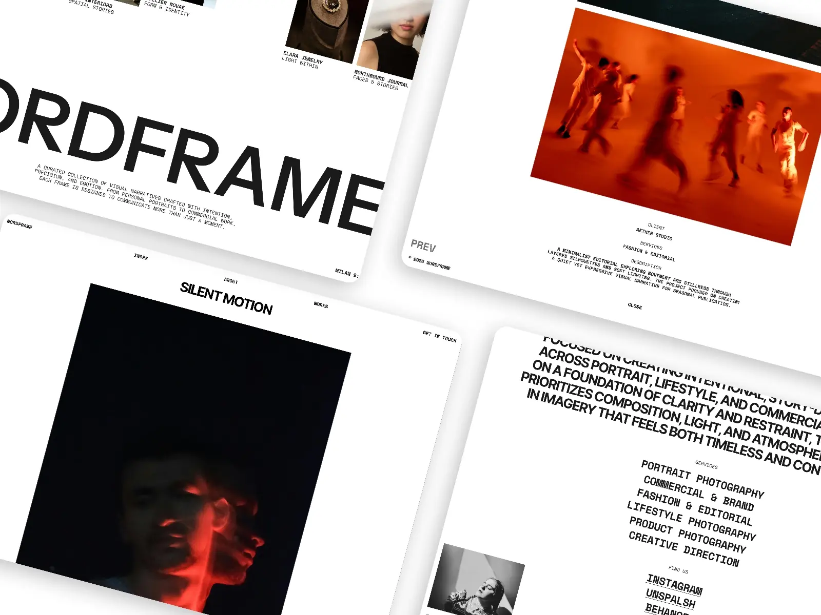 Nordframe® — Creative Portfolio template