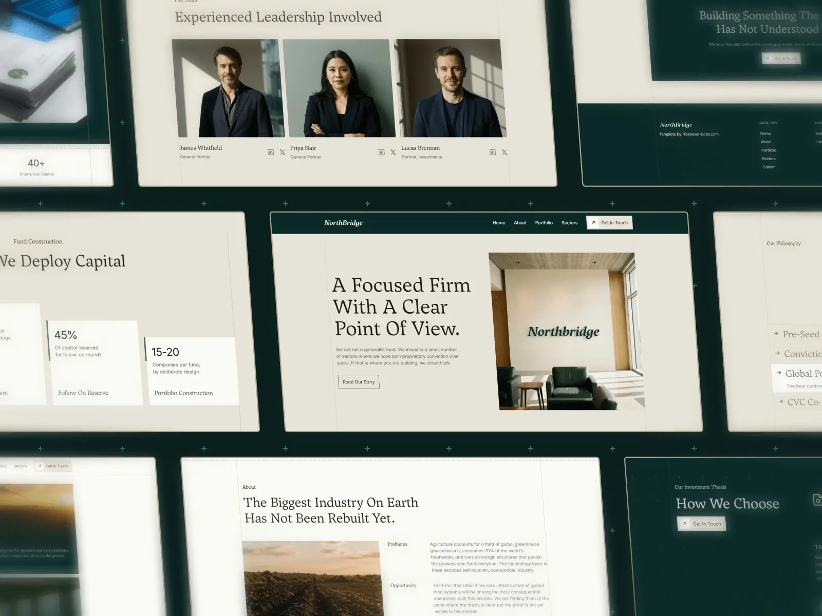 Northbridge — Premium VC & Consulting Template