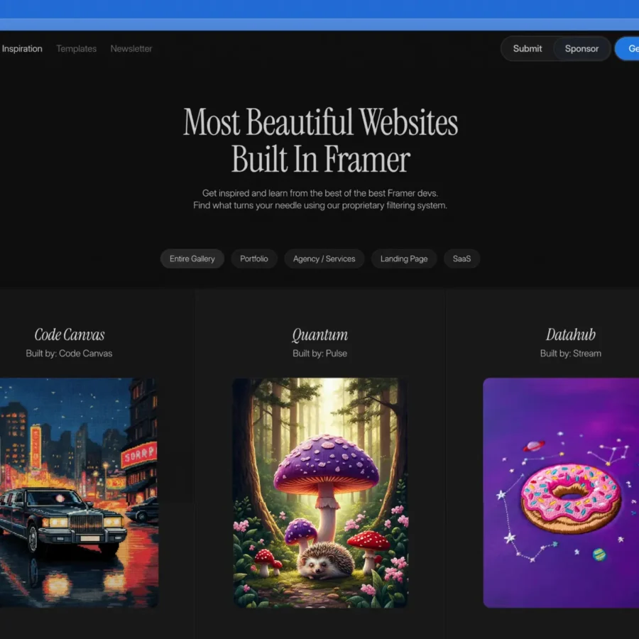 Northloop — Directory/Curation Template — Peter Konti Framer Template