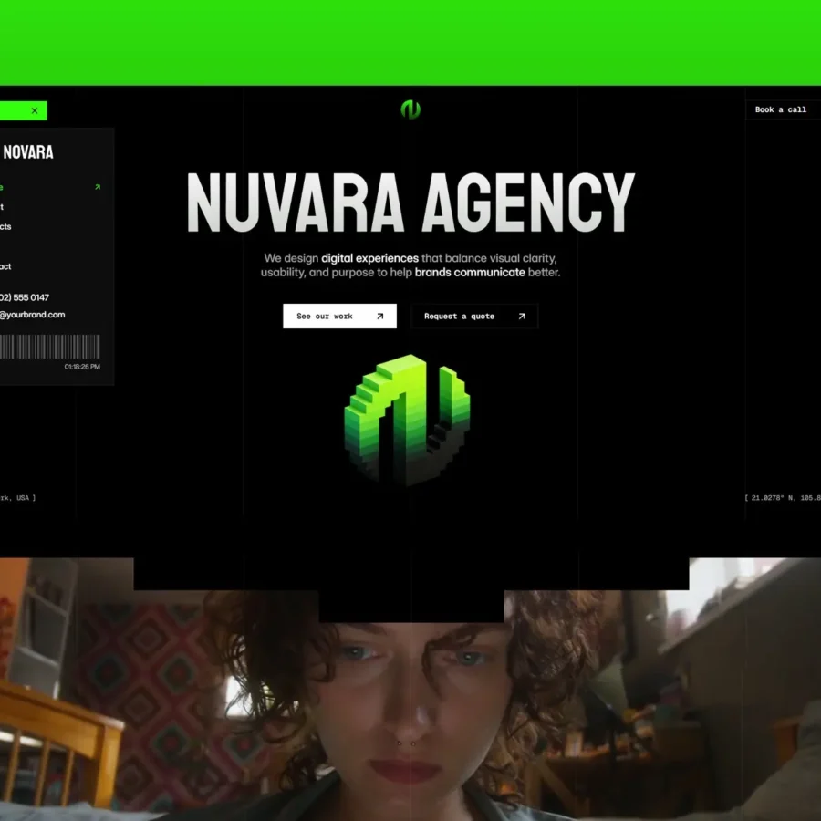 Nuvara — Built for Bold Creative Ageny — Salim from Webestica Framer Template