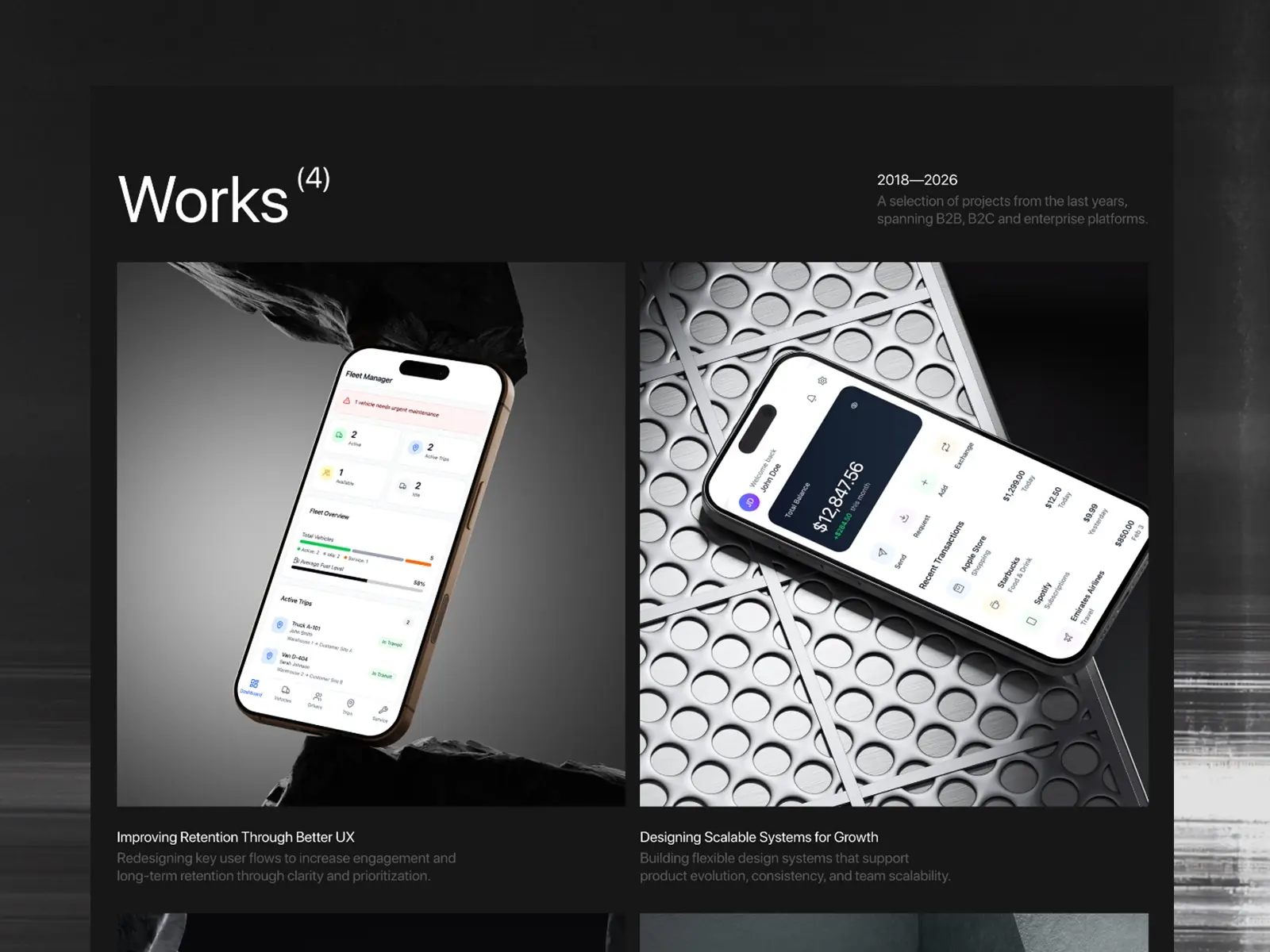 Obsid — Elegant minimal portfolio template