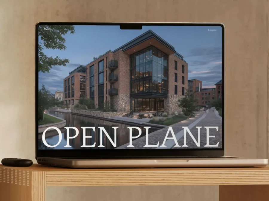 OpenPlane — Reshaping Modern Construction — Studio Sandcastle Framer Template