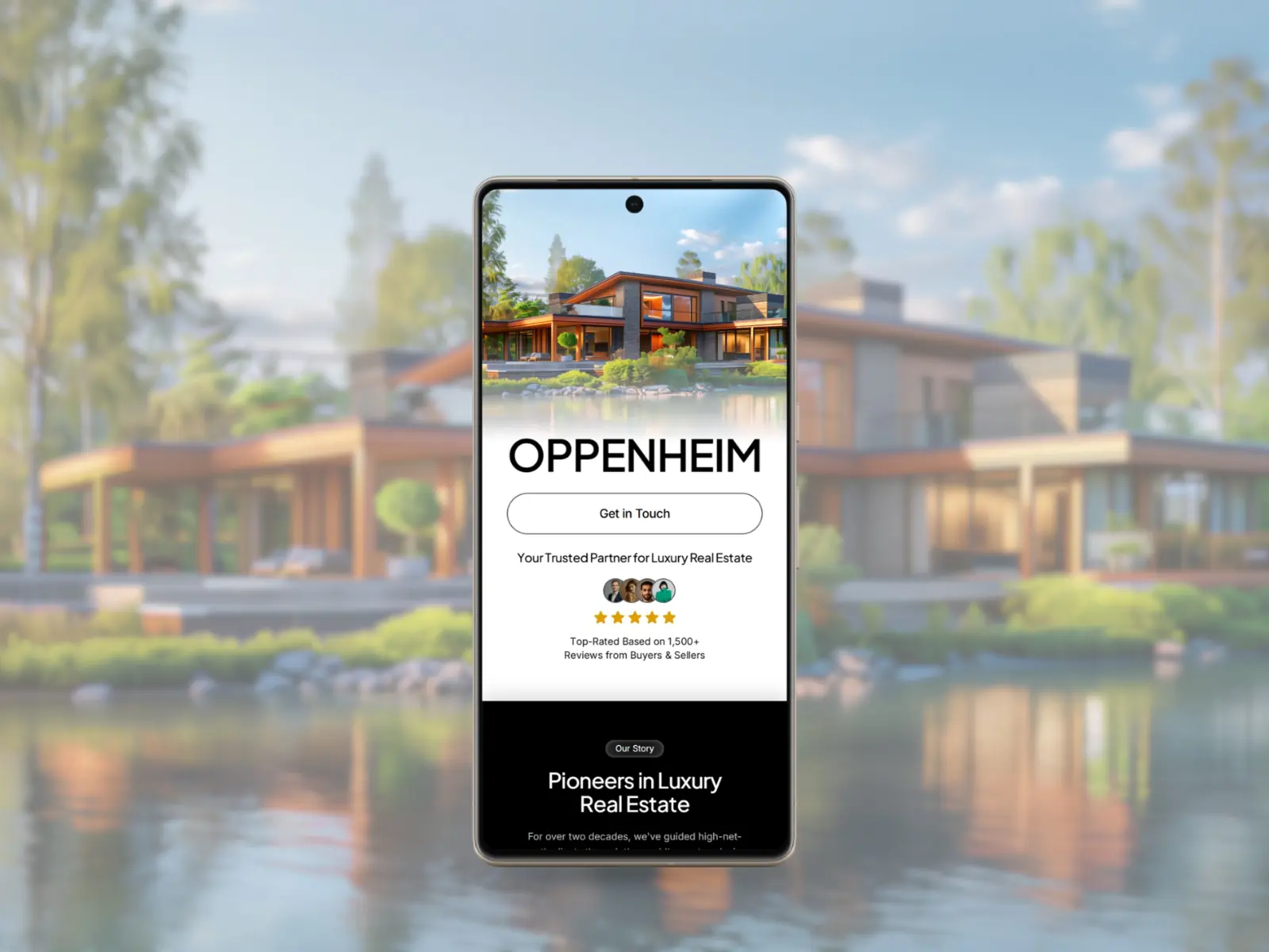 Oppenheim — Modern Real Estate Template