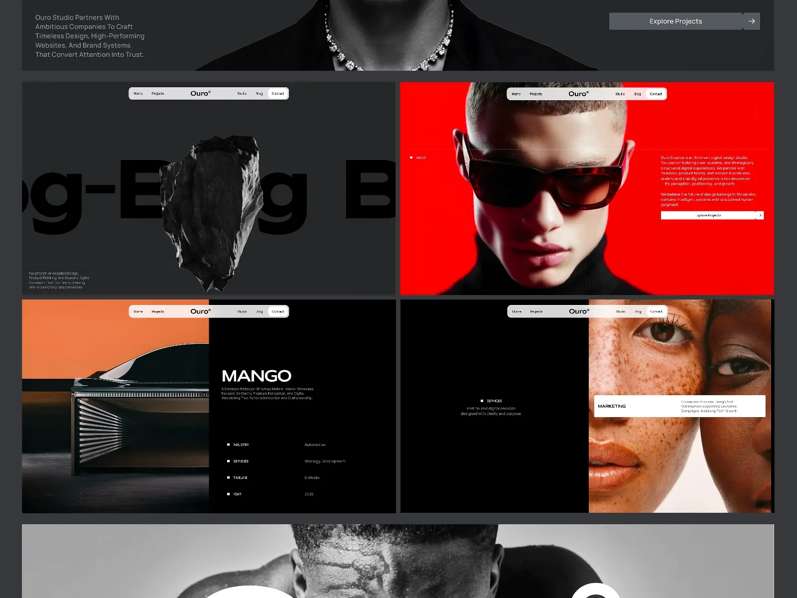 Ouro — Stylish Agency Template