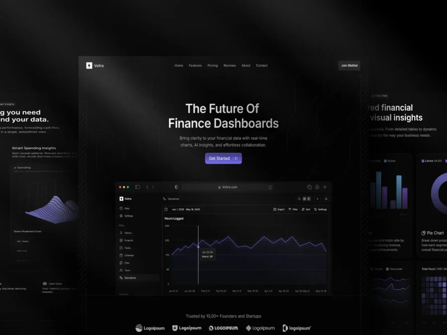 Ovalux — Premium SaaS & AI Template — Blackstorm Framer Template