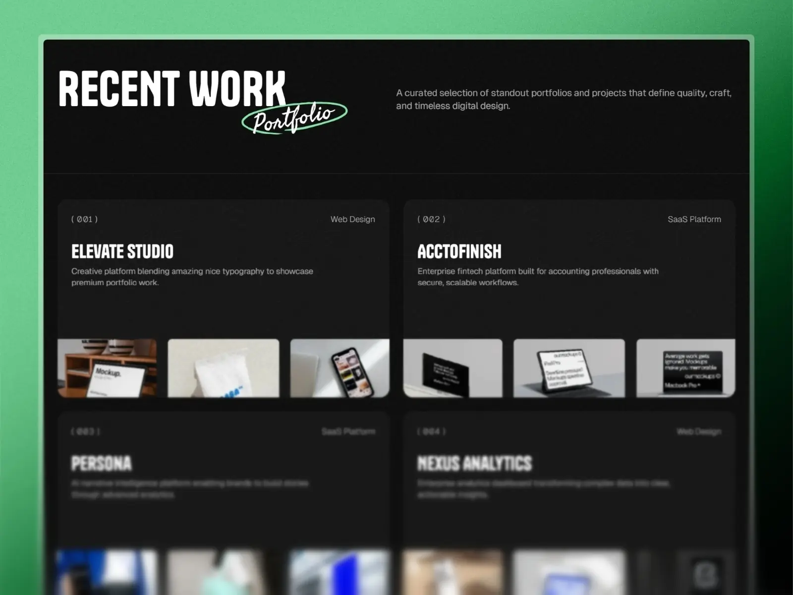 Owen Gray — Premium Portfolio Template