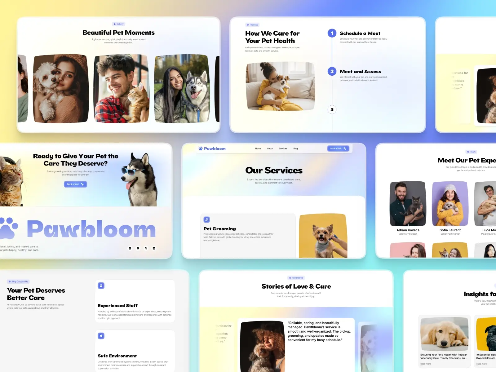 Pawbloom — Premium Petcare Template
