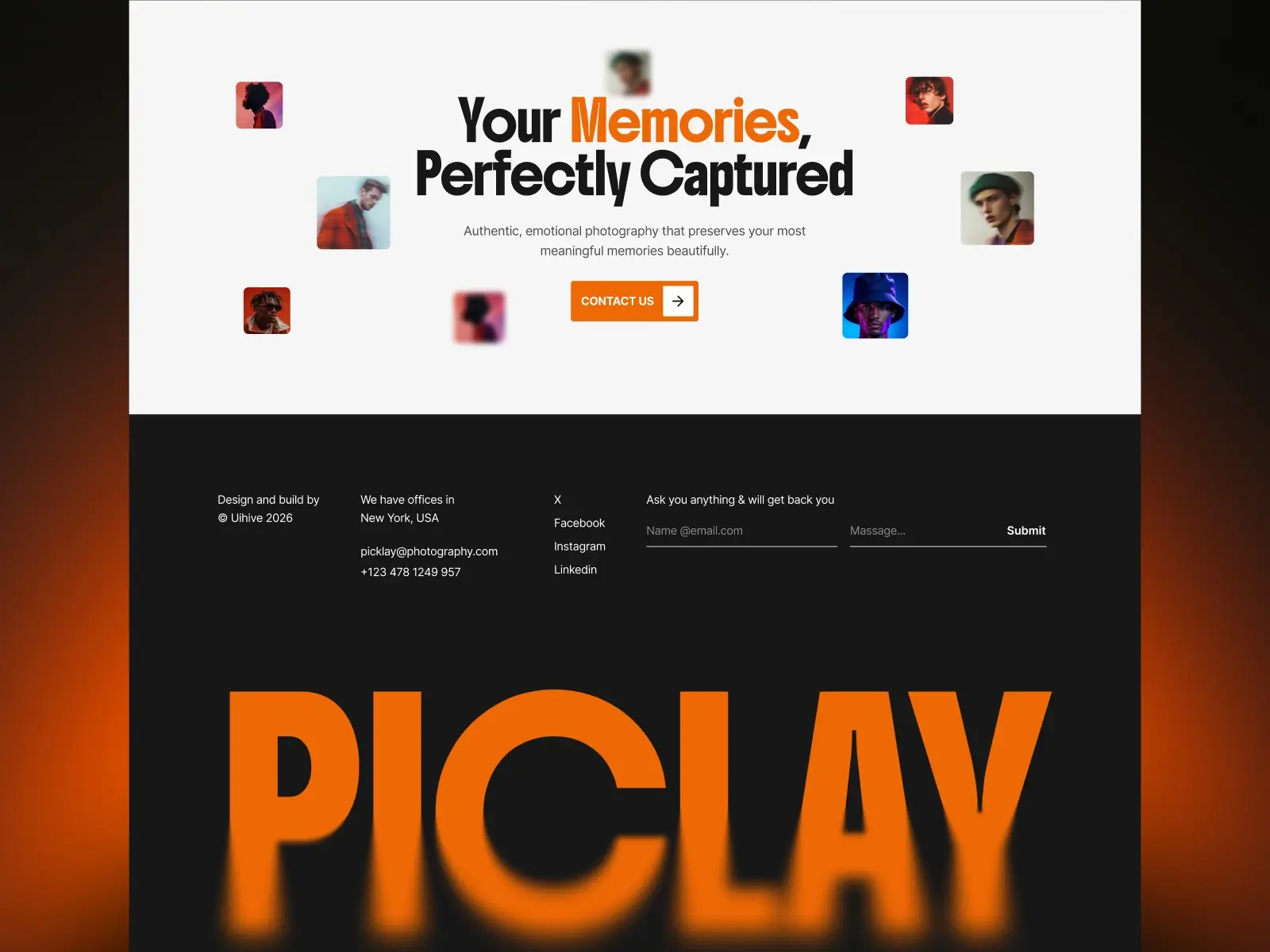 Piclay — Photography & Portfolio Template