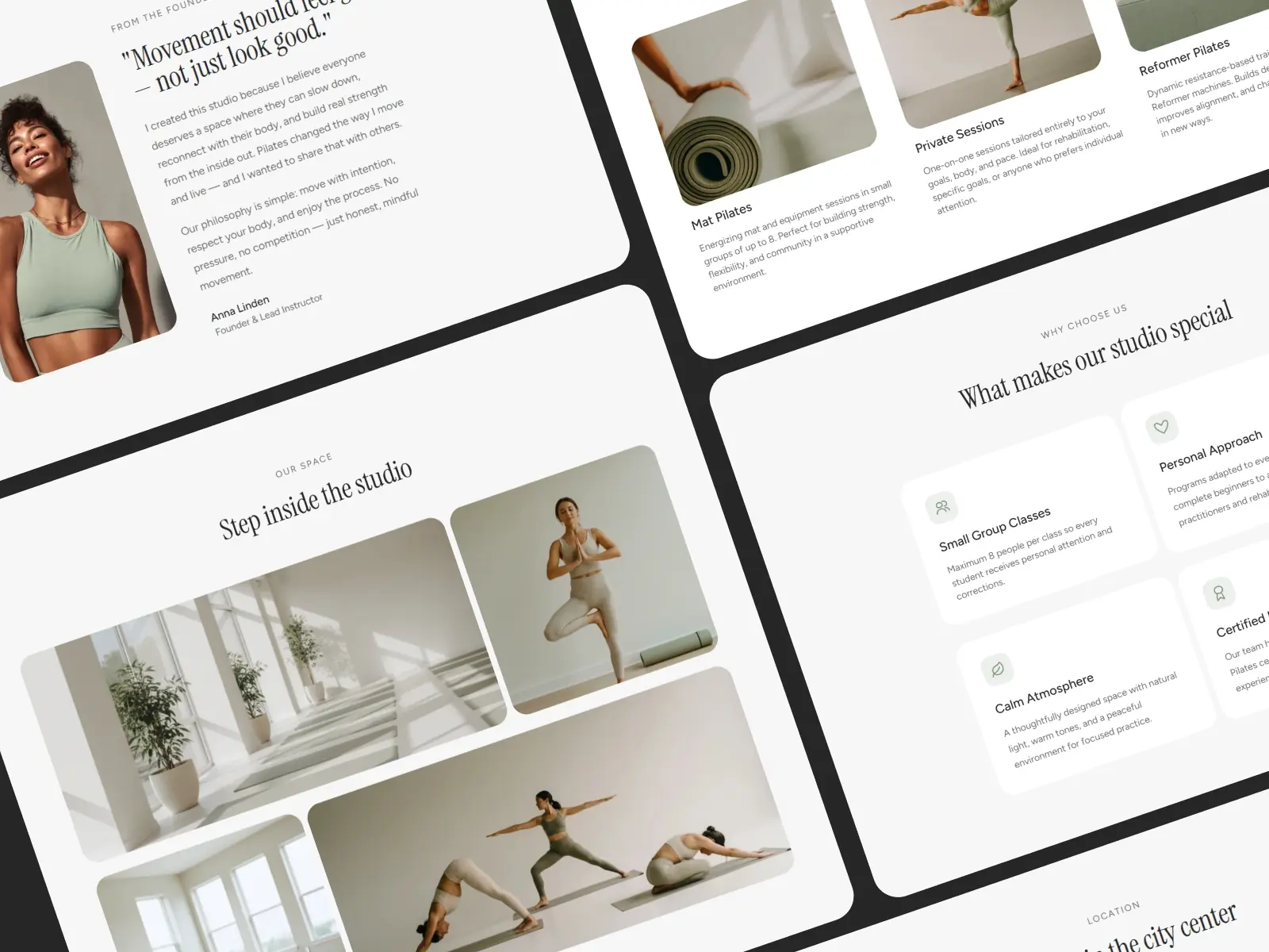 Pilates Lab — Pilates & Yoga Studio Template