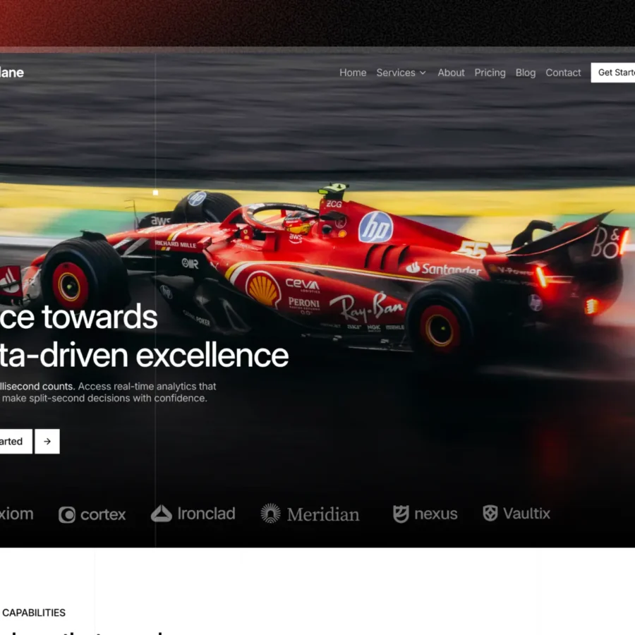 Pitlane — SaaS & Tech Startup Template — Arthur Duchesne Framer Template