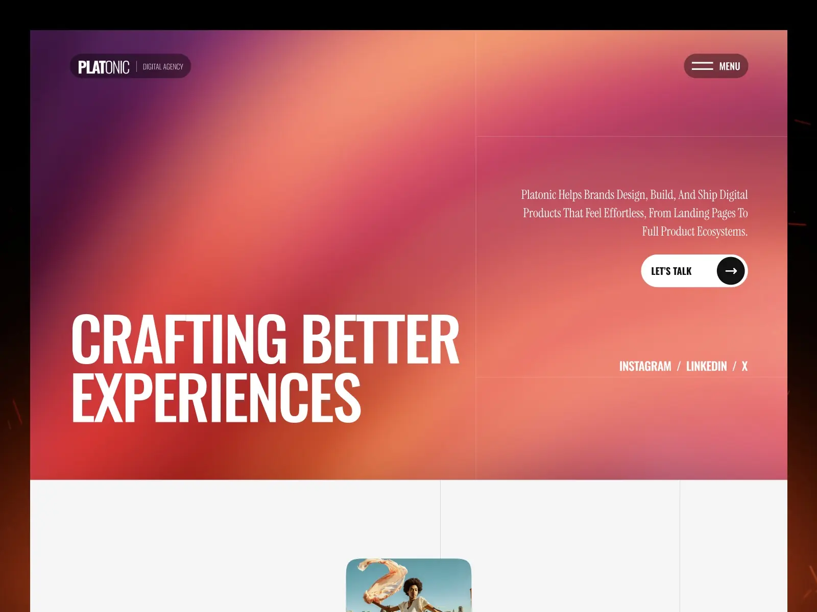 Platonic — Creative Digital Agency Template