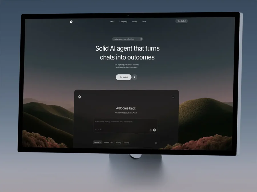 Powder — Premium website for AI startups — Easyfast Framer Template