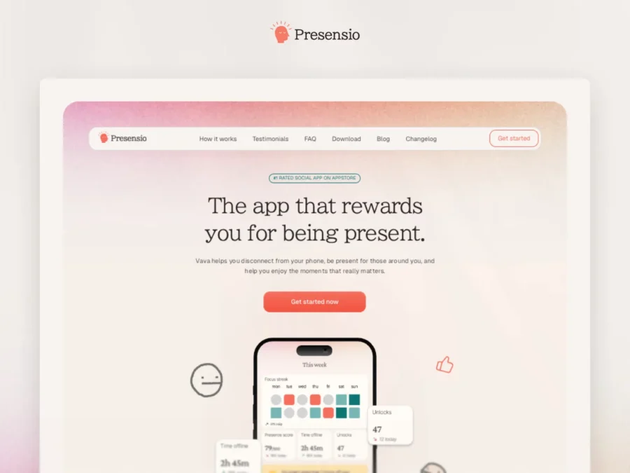 Presensio — A sleek and modern Framer Template — Kris Lee Framer Template
