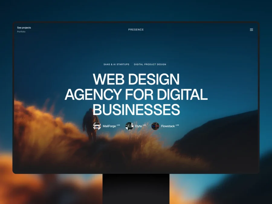 Presenta — Free Portfolio Template — Wize Framer Template