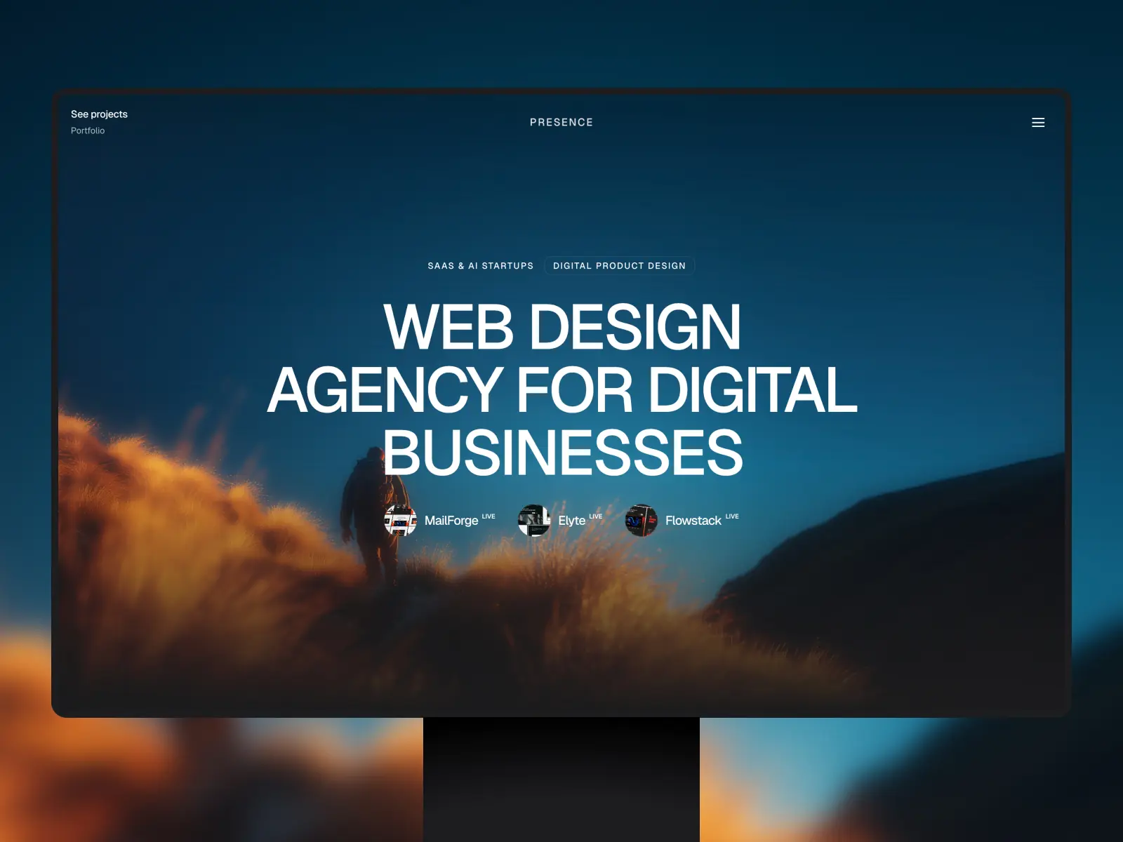 Presenta — Free Portfolio Template — Wize Framer Template