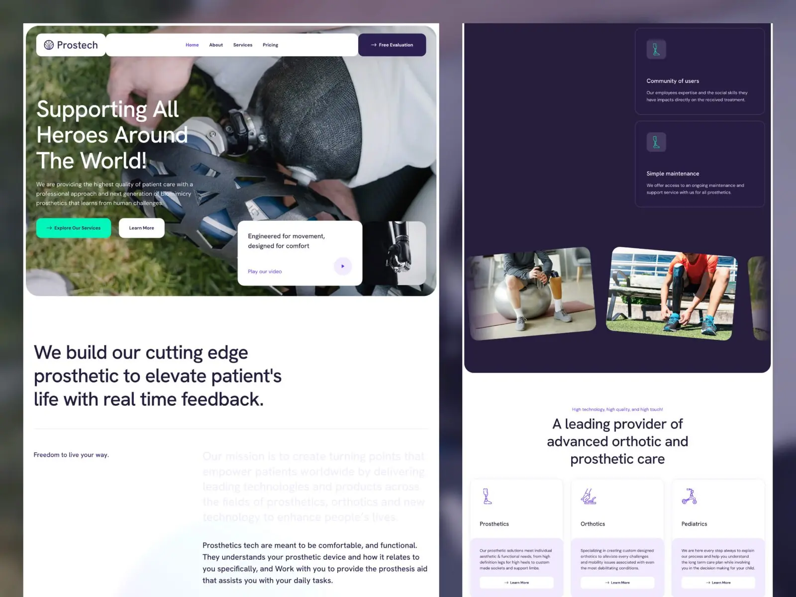 Prostech — Prosthetics & Orthotics Care