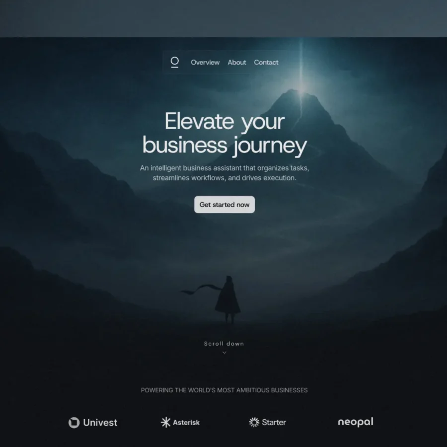 Quest — AI Workflow & Automation Template — Michał Opałka Framer Template
