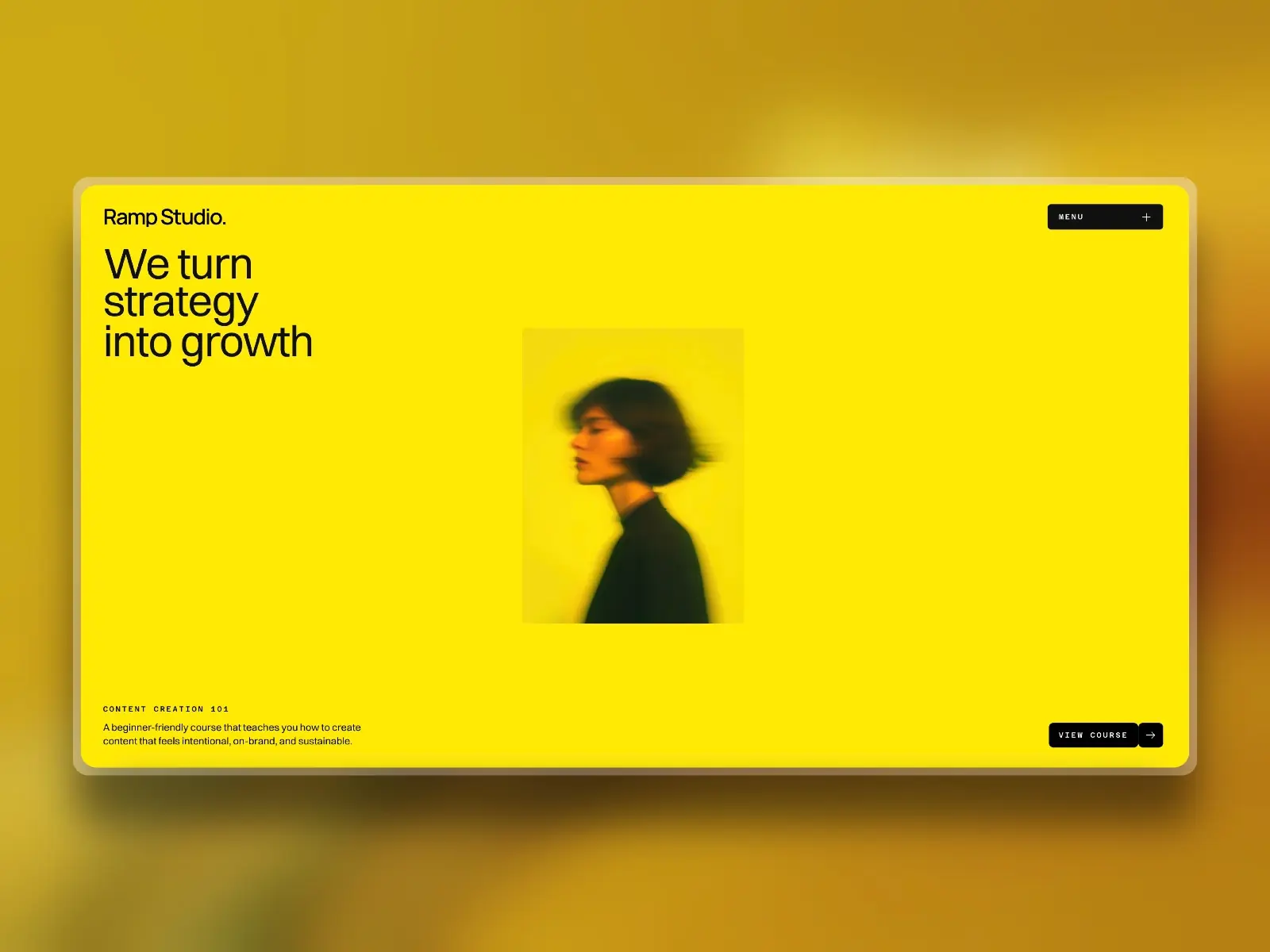 Ramp — Digital Marketing Agency Template — Veronica G Framer Template
