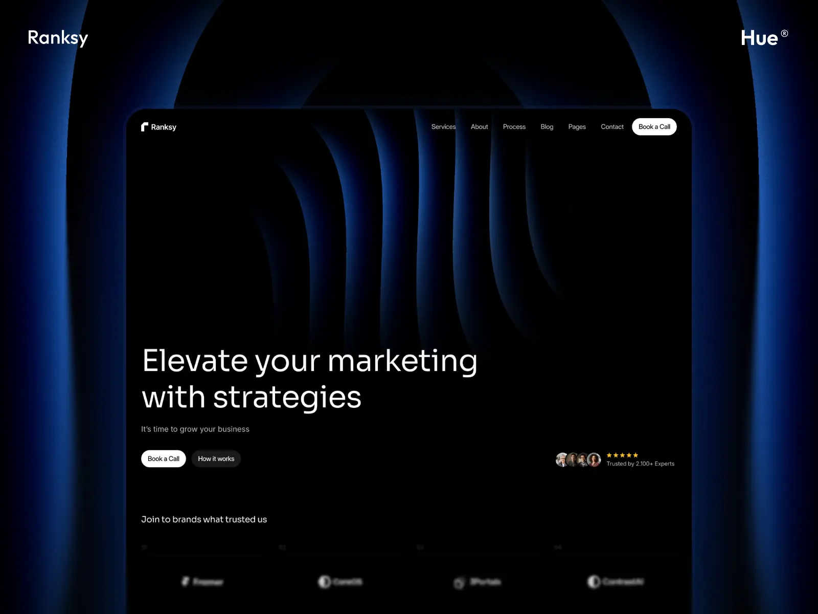 Ranksy — SEO & PR Agency Template — Hue Supply Framer Template