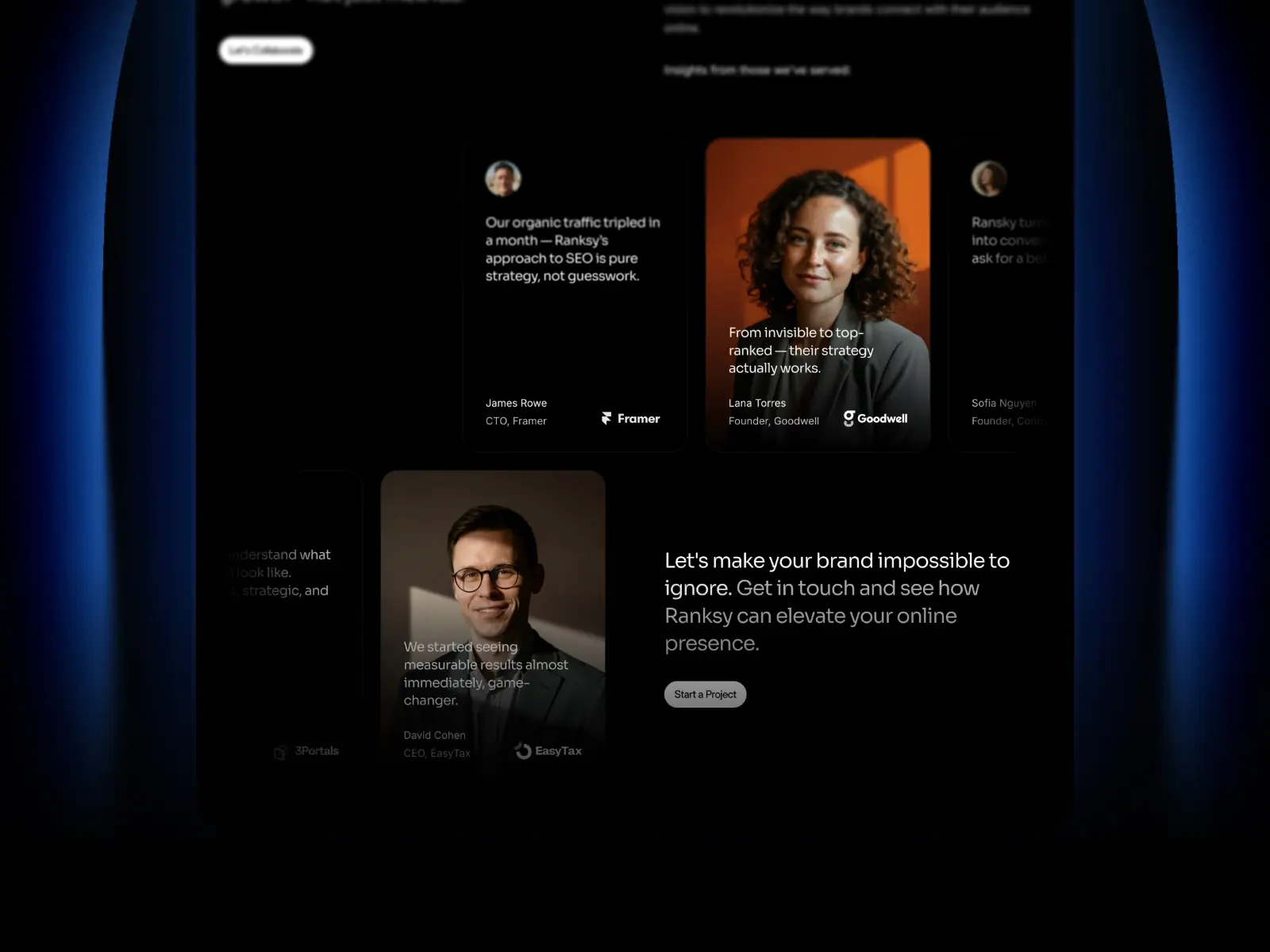 Ranksy — SEO & PR Agency Template