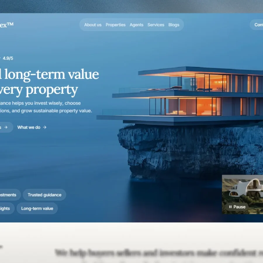 Realtex — Real Estate Framer Template — Muhammad Talha Framer Template