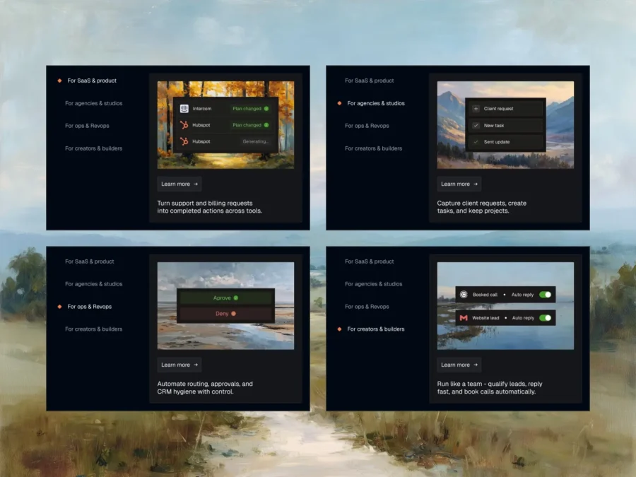 RelayedOS — A premium Framer template for AI — Miguel Queirós Framer Template