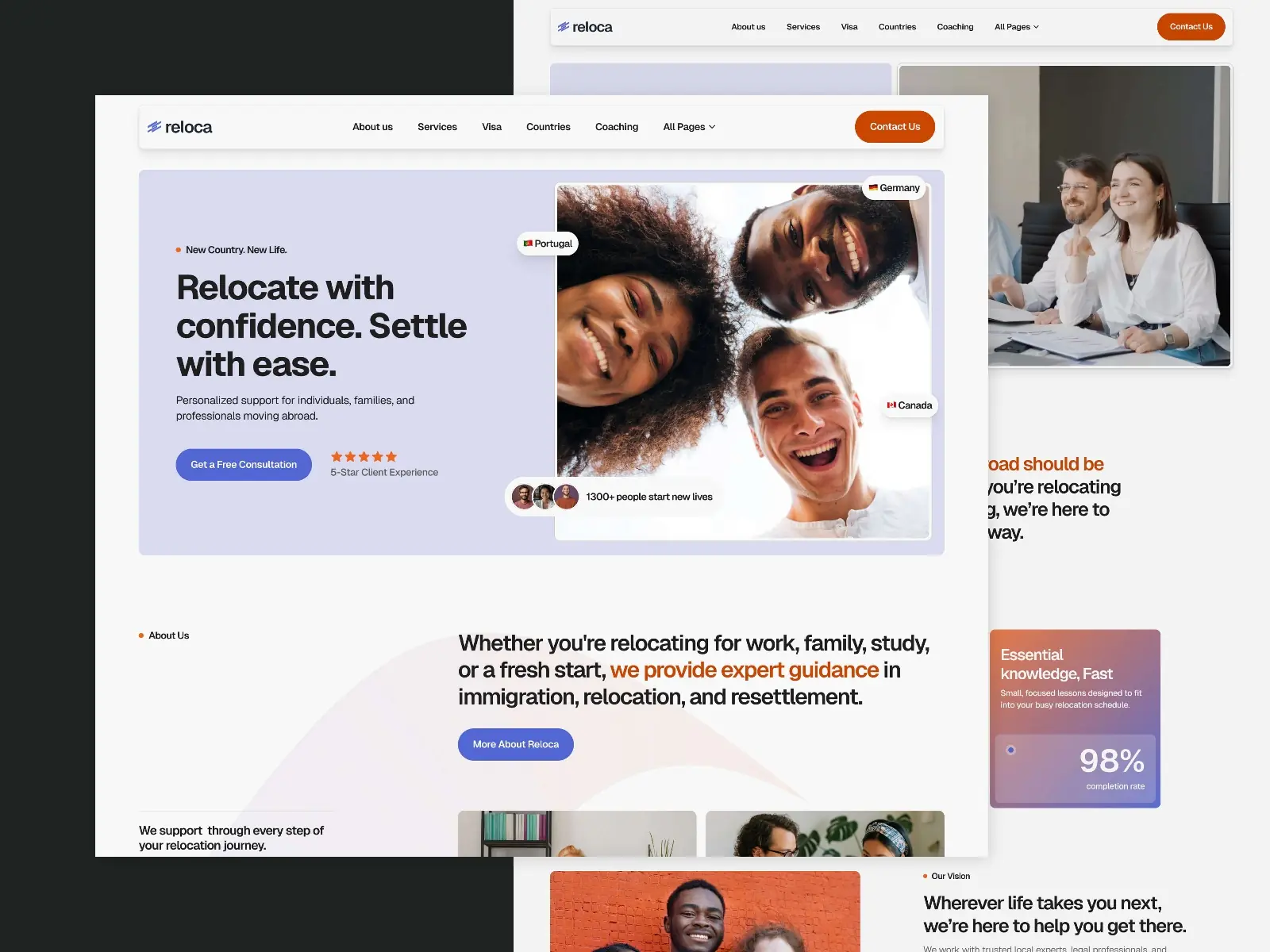 Reloca — Immigration Services