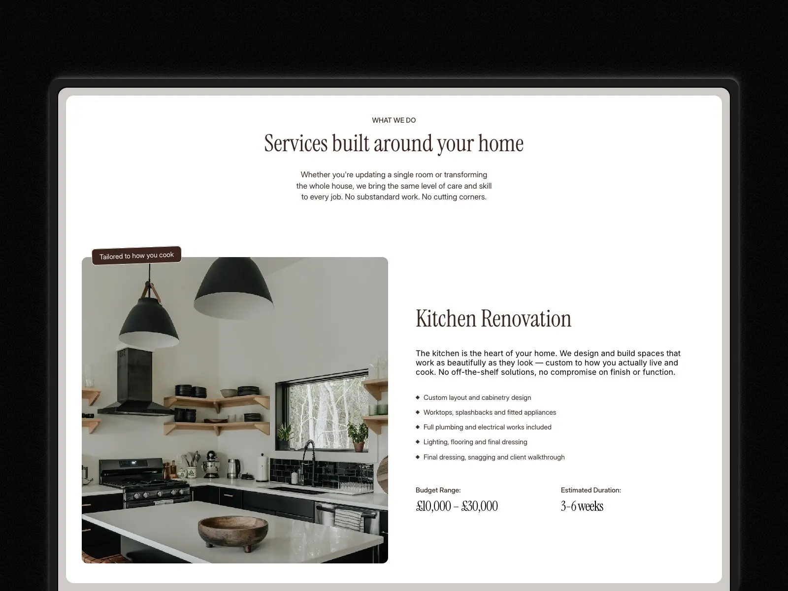 Renovia — Home Construction & Renovation