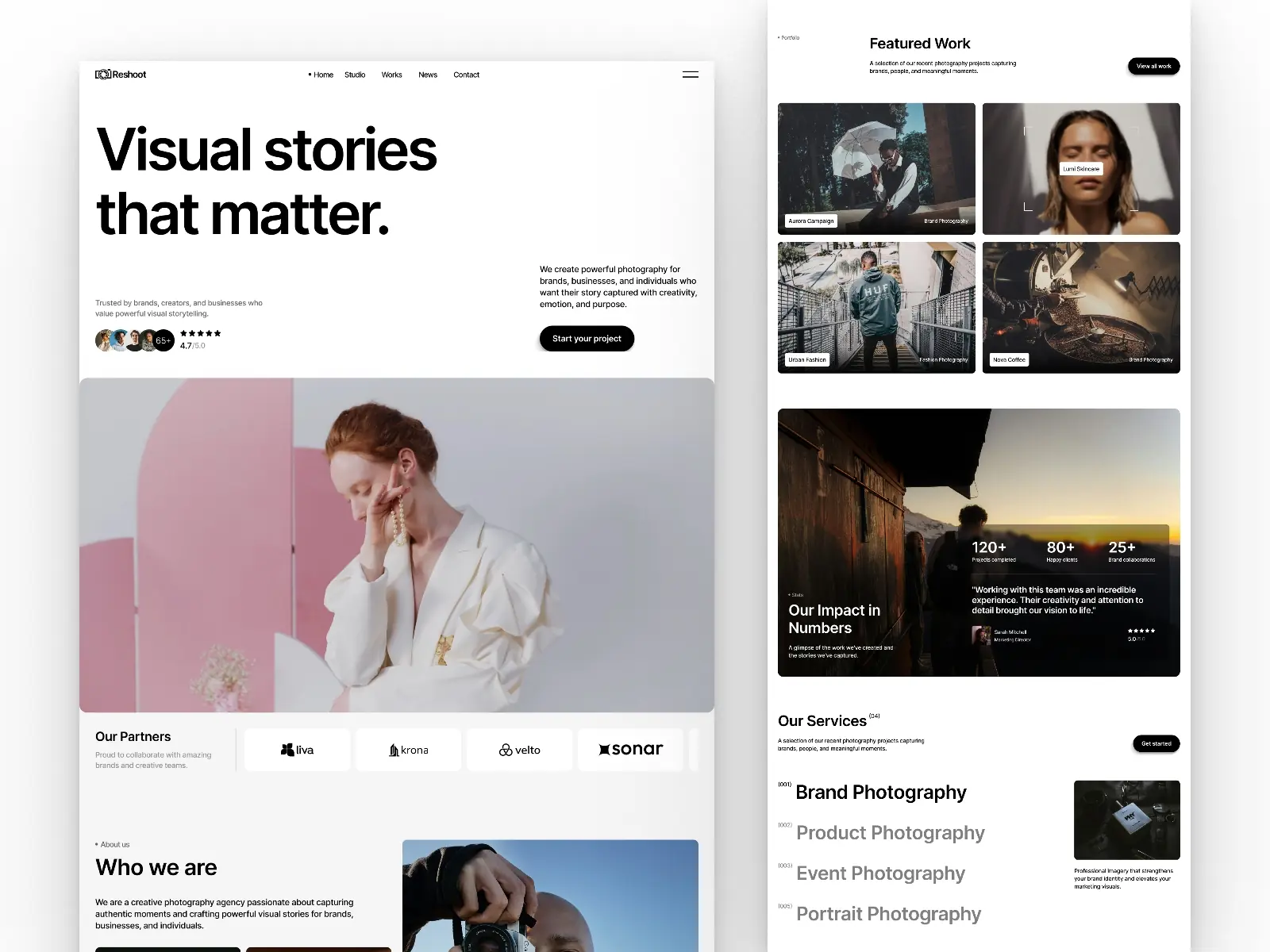 Reshoot — Photography Creative Agency