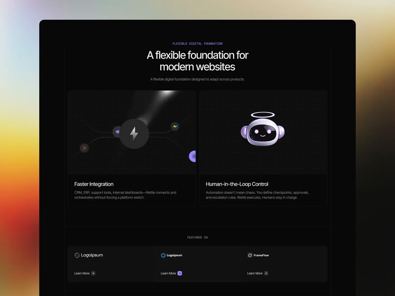Rettle — SaaS Framer Template