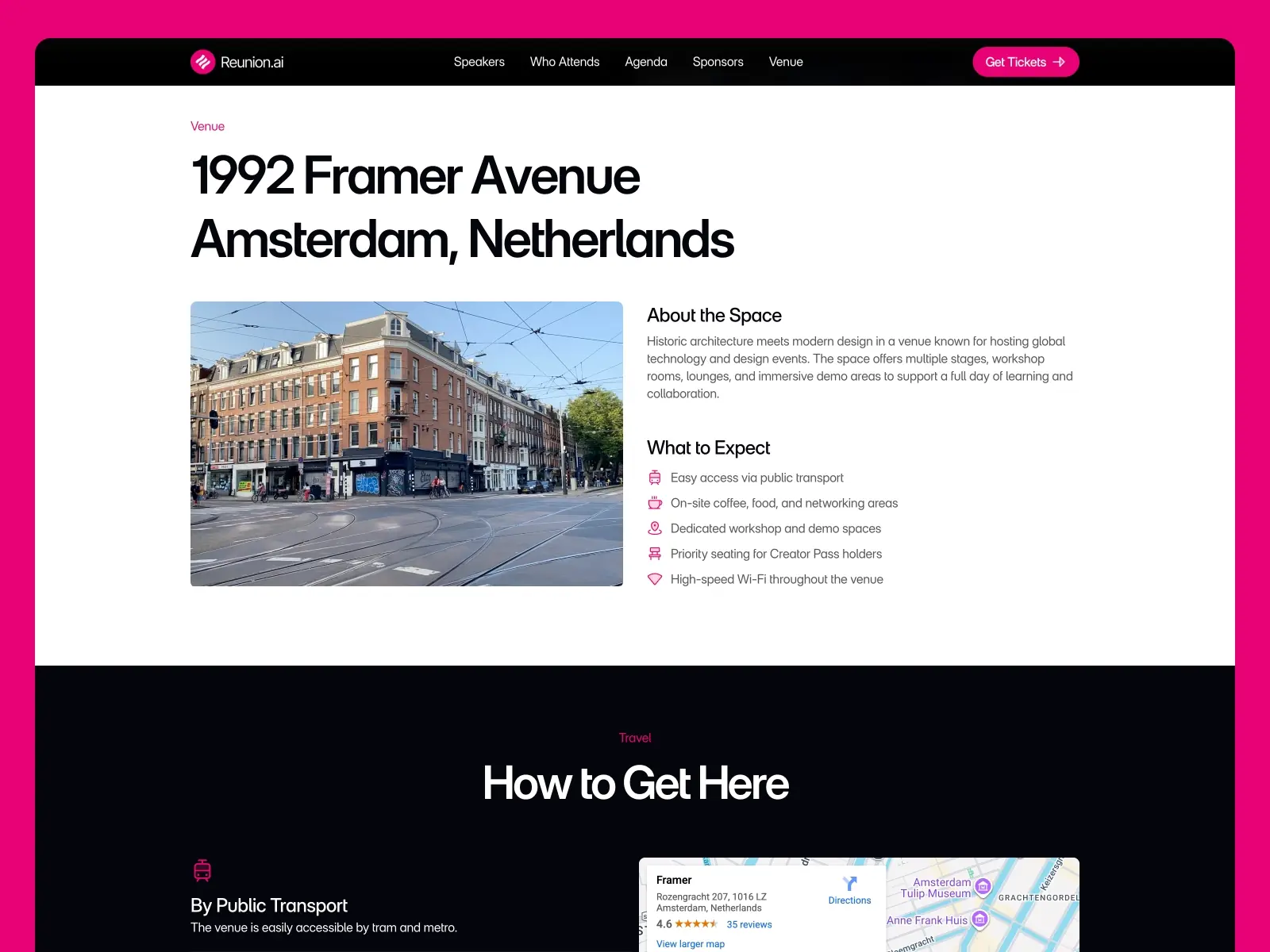 Reunion — Free Event & Conference Template