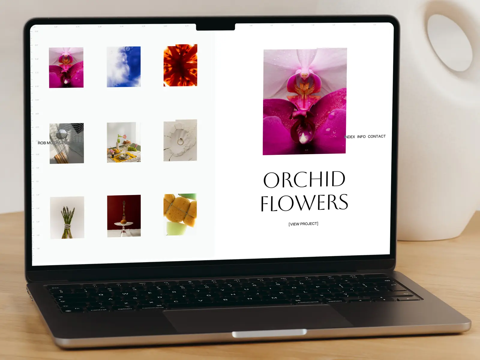 Rob McKinley — Photography Portfolio Template — Anagram Framer Template