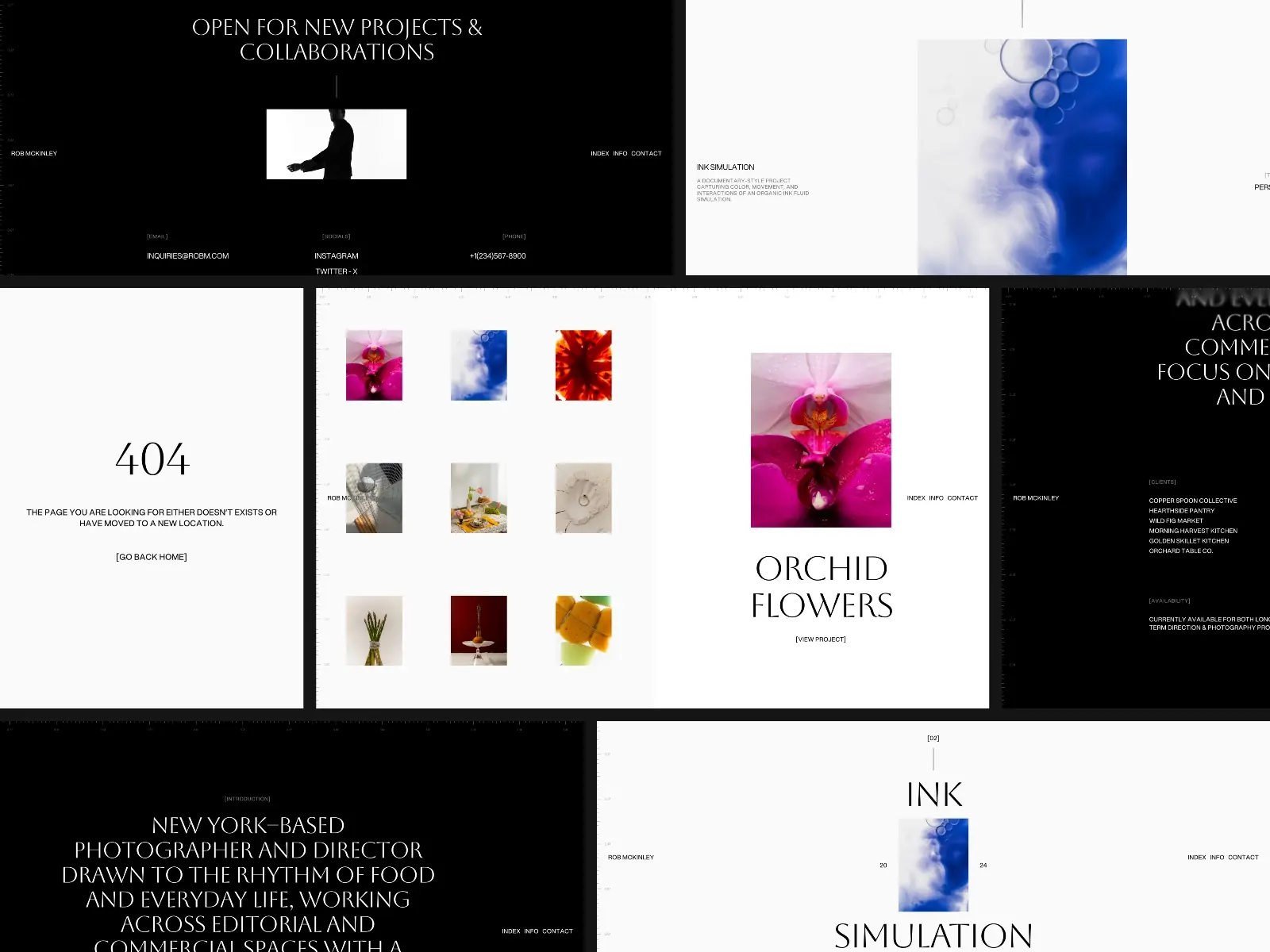 Rob McKinley — Photography Portfolio Template