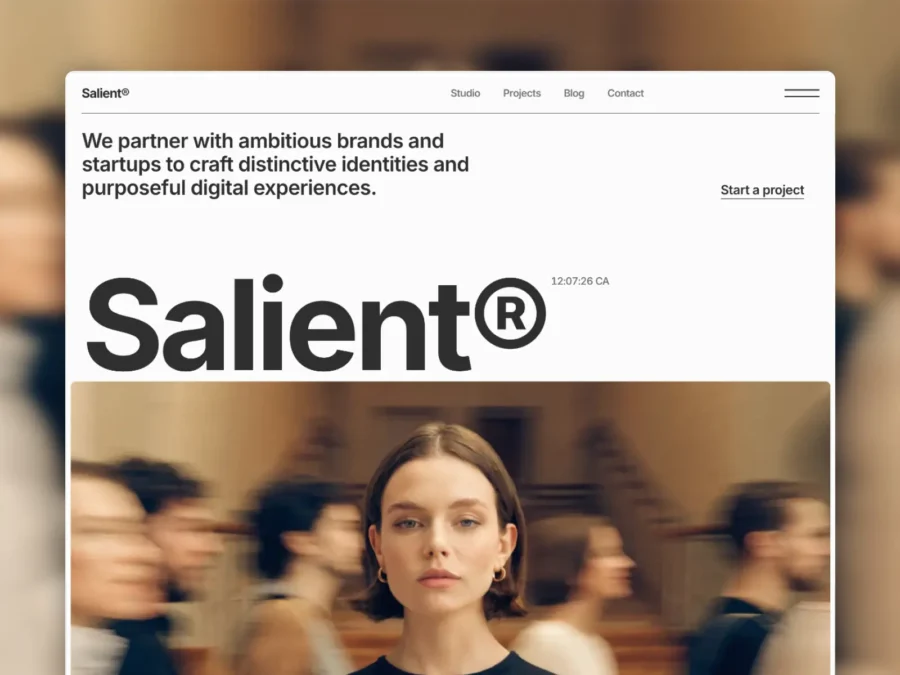 Salient — Creative Studio & Agency Template — Soyeb Framer Template