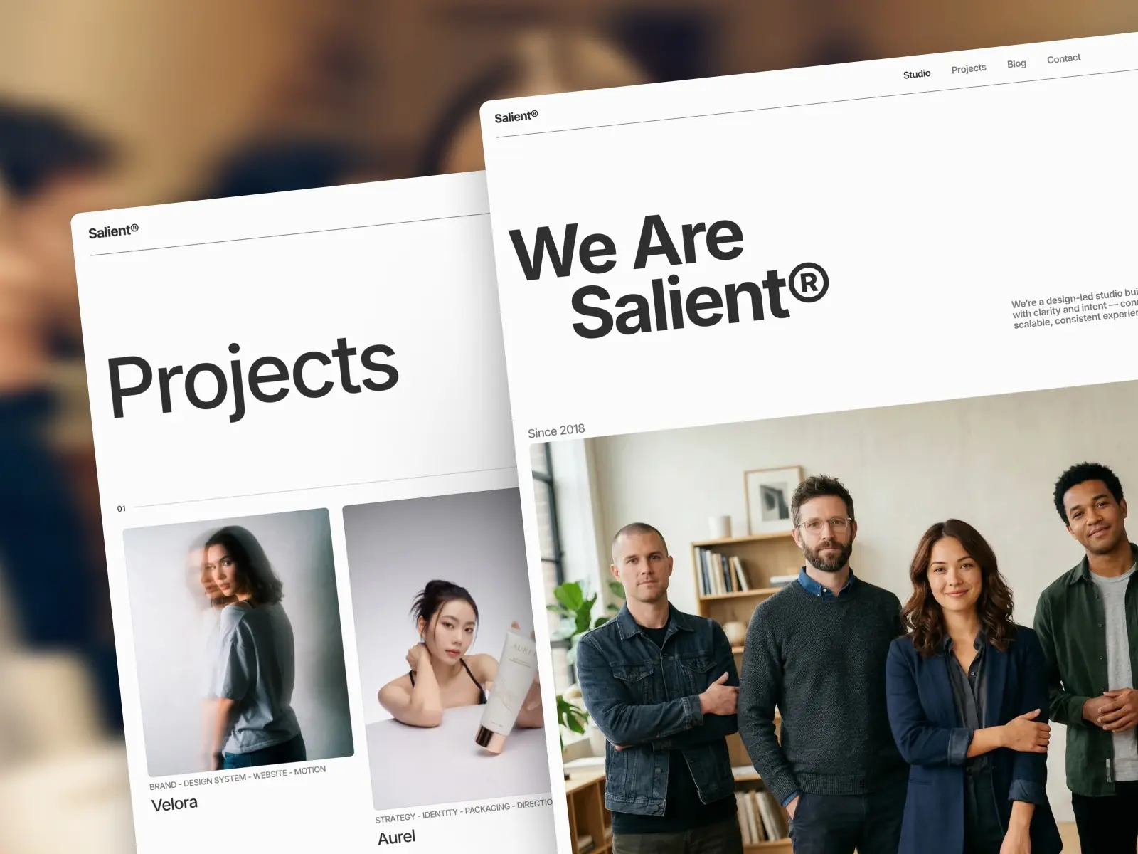 Salient — Creative Studio & Agency Template