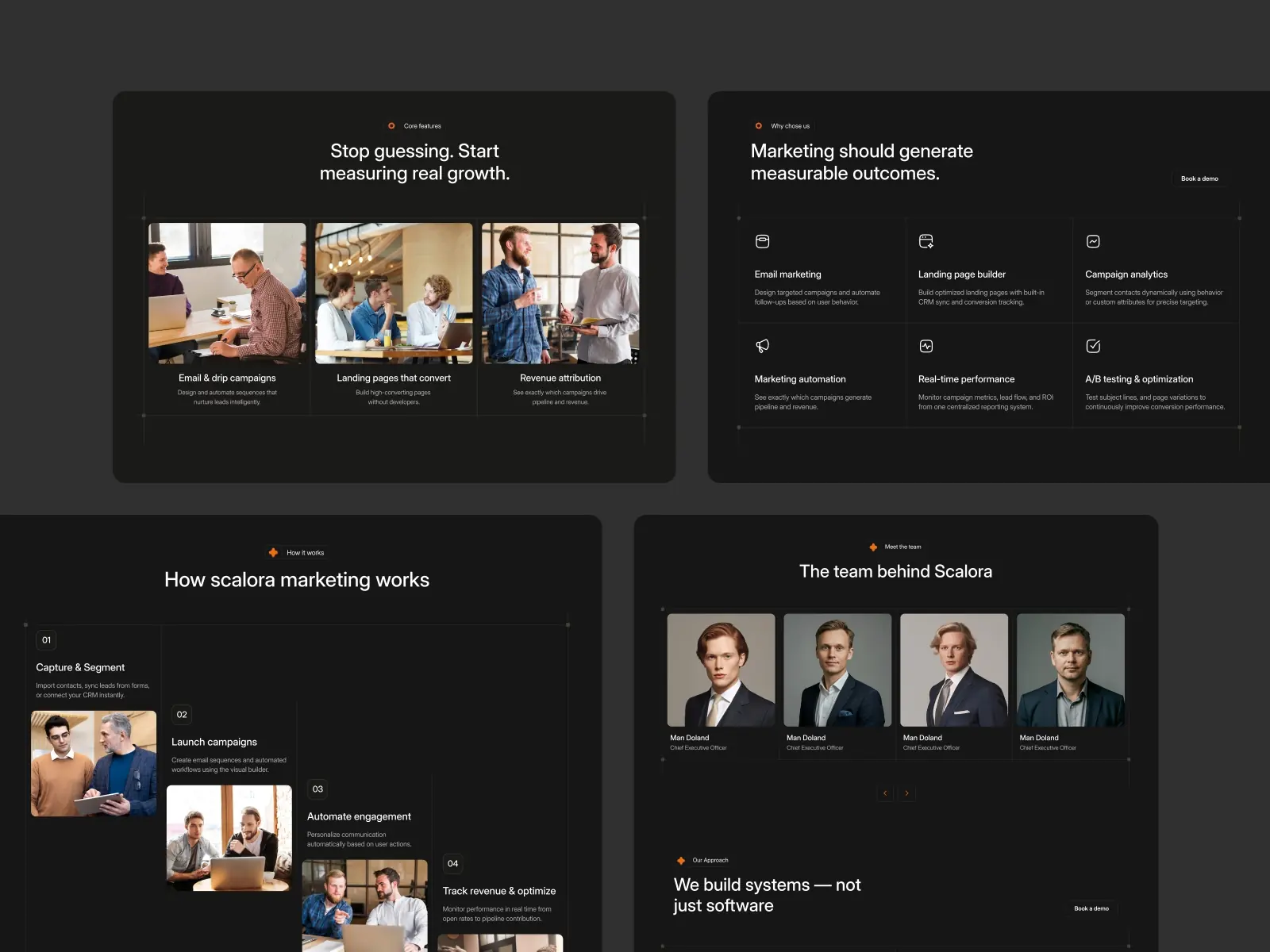 Scalora — AI Marketing Automation SaaS Site