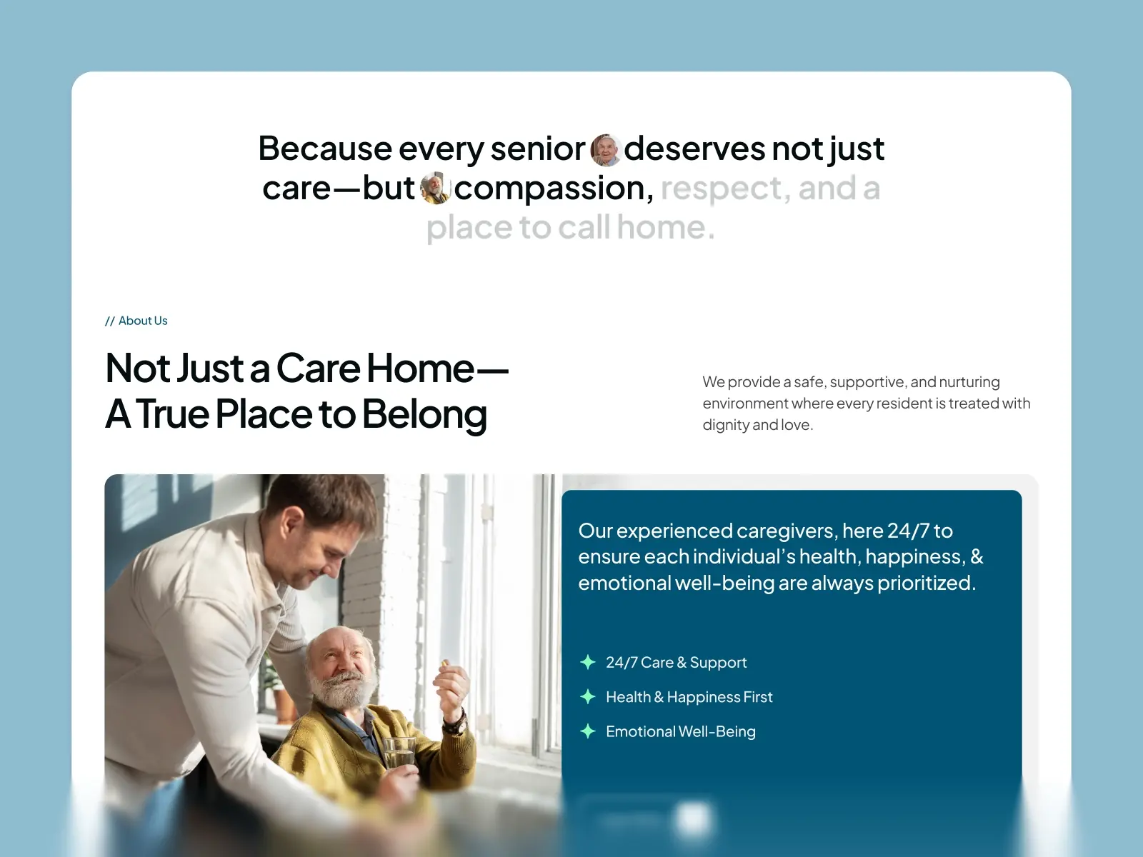 SeniorNest — Elder Care, Nursing & Senior Care