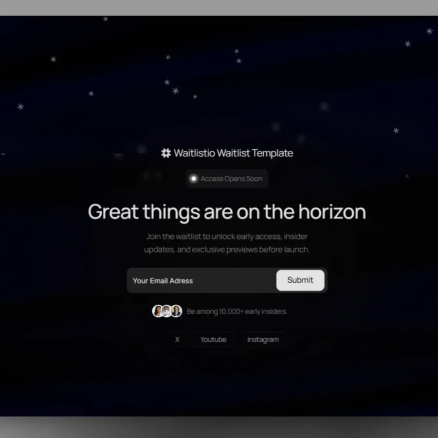 Signuplist — Waitlist Framer Template — Emayne Design Framer Template