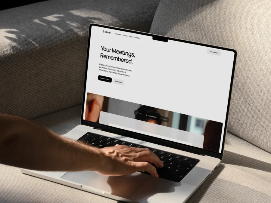 Skael — Digital Saas Template — Tahl Shop Framer Template