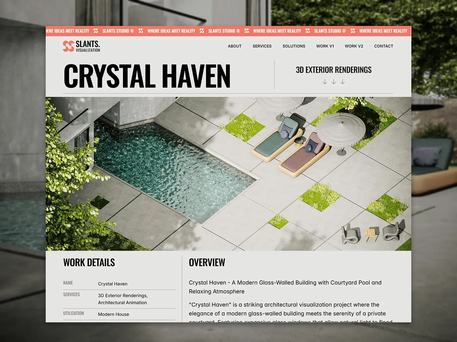 SLANTSUAL — 3D Visualizations Portfolio