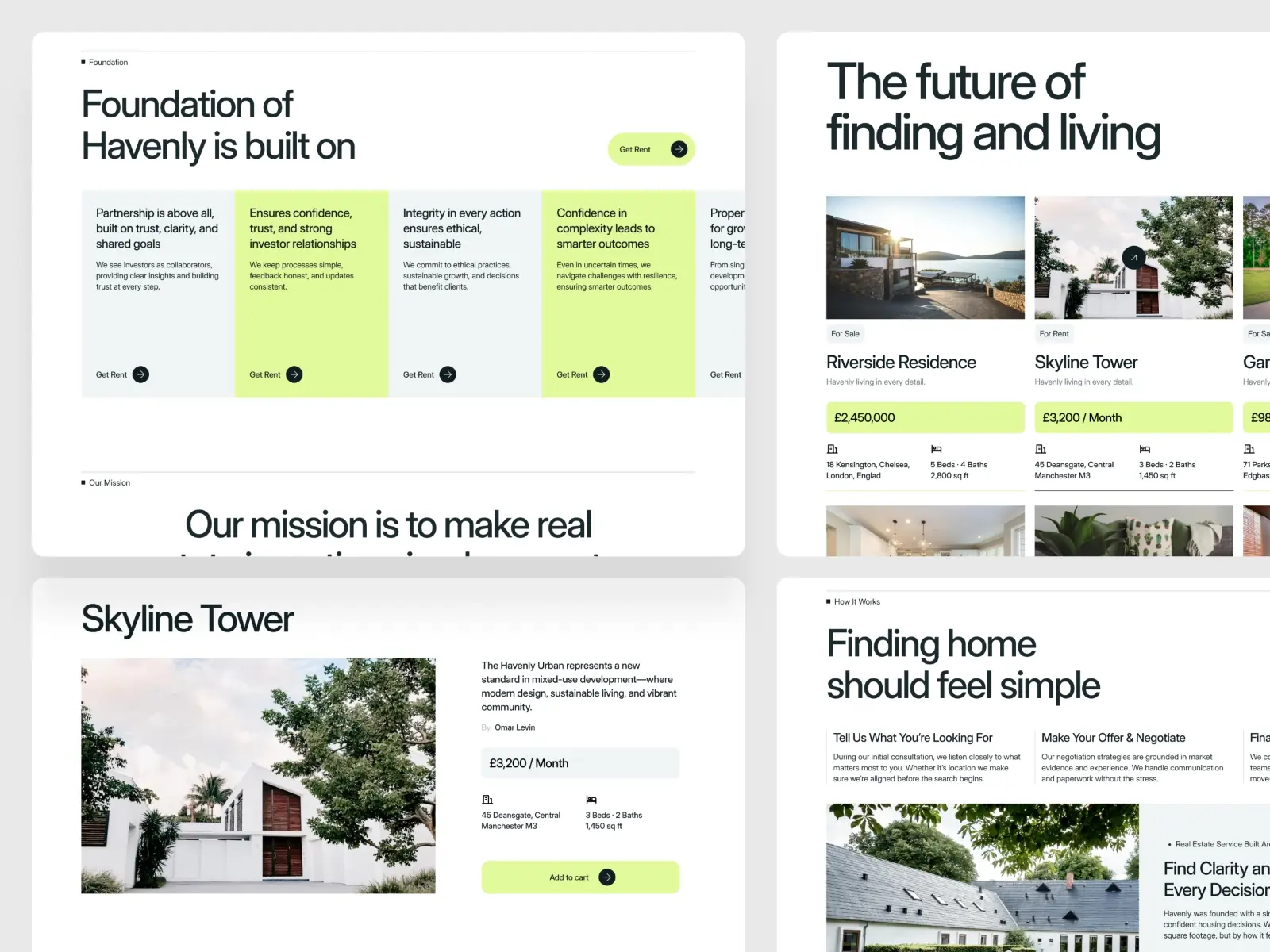 Slateon — Real Estate Framer Template