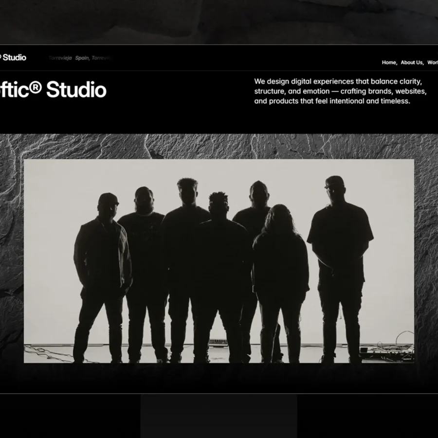 Softic — Minimal Design Studio Template — Vladimir | Vonex Studio Framer Template