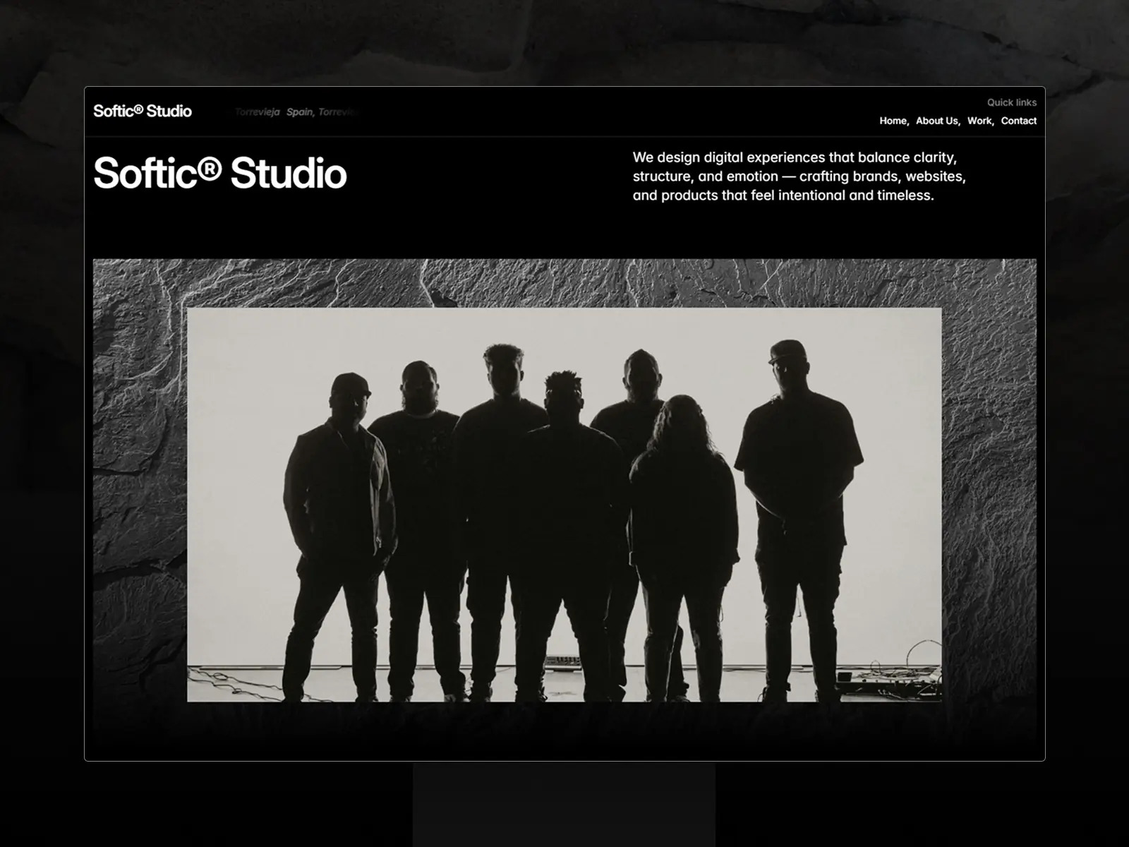 Softic — Minimal Design Studio Template — Vladimir | Vonex Studio Framer Template