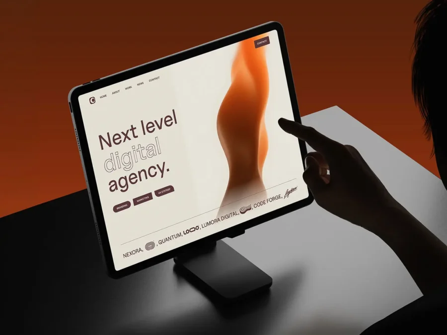 Solvo X — Agency and Portfolio Template — Flowmance Framer Template