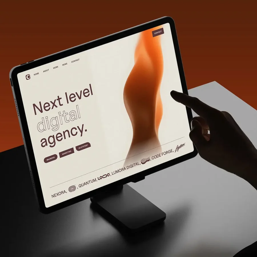 Solvo X — Agency and Portfolio Template — Flowmance Framer Template