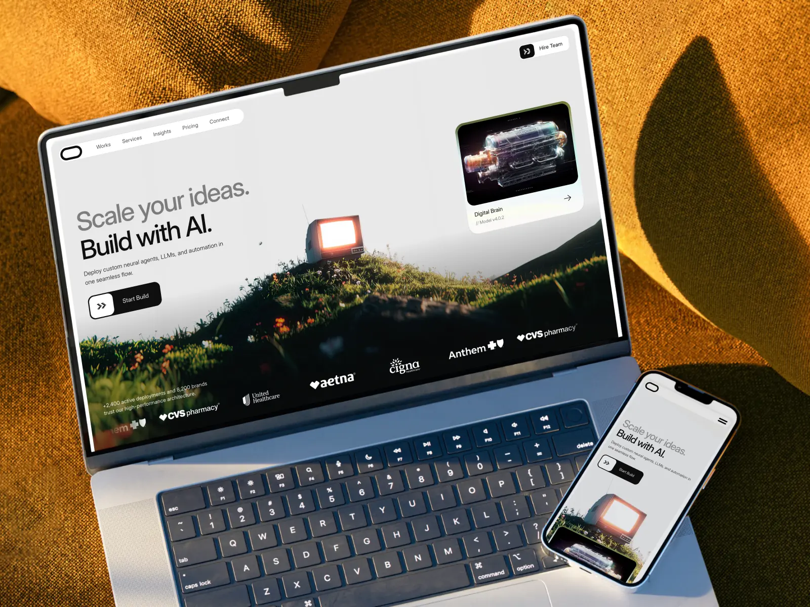 Spartan's — AI Agency — Delani.pro Framer Template